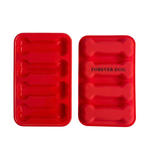 FOREVER DOG Silicone 4-Bone Mold