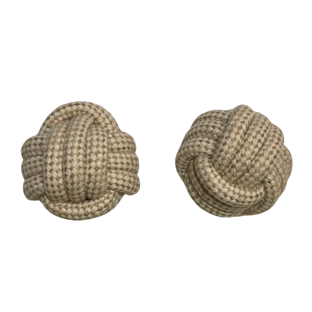 Hemp and cotton "tennis ball"