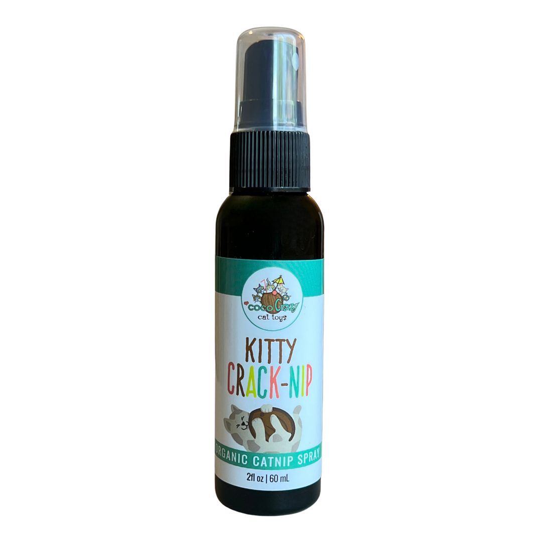 The Two Crazy Cat Ladies Kitty Crack Nip Organic Catnip Spray