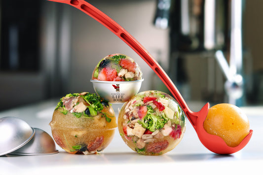 Stainless Steel "Edible Tennis Ball" mold