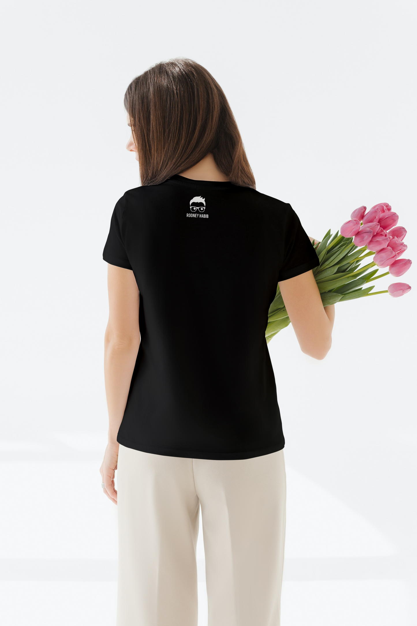 I Like Dogs (Women's Fitted - Stacked Text)