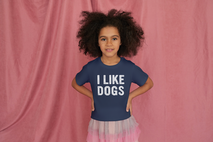 I Like Dogs (Kids- Stacked Text)