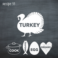 Cooked Turkey for Adult Dogs (PP33)