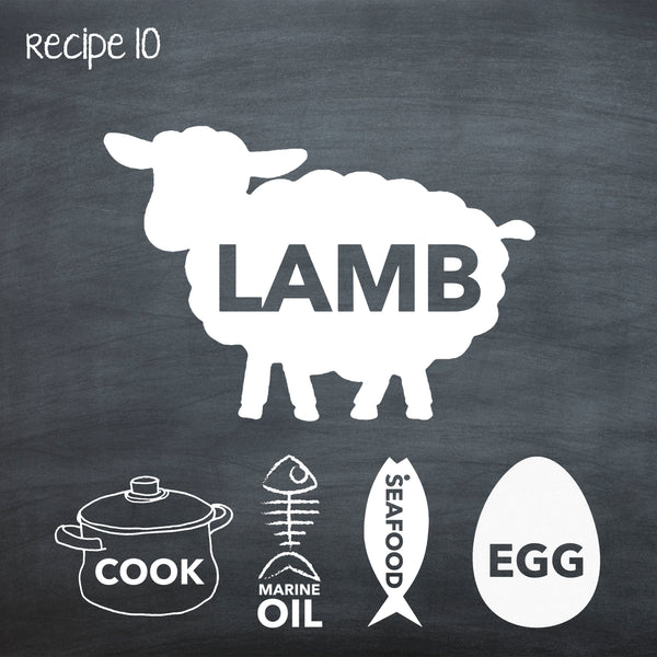 PP10 Cooked Lamb Recipe for Adult Dogs