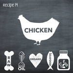 PP14 Raw Chicken Recipe for Adult Dogs