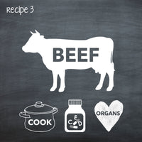 PP3 Cooked Beef Recipe For Adult Dogs
